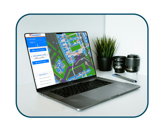 CHU.map sur un ordinateur portable